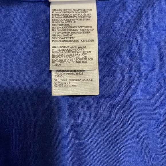 The North Face Women’s Blue Patterned Long Sleeve Shirt - Picture 9 of 9